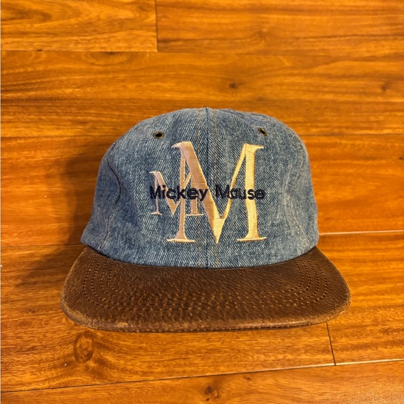 Vintage Mickey Mouse Denim Hat - Picture 2 of 6